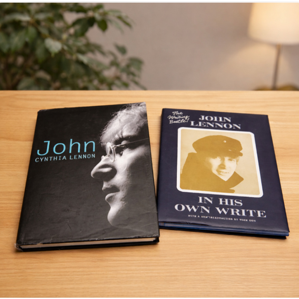 John Lennon Book Lot 2 HC In His Own Write + Cynthia Lennon UK 1st